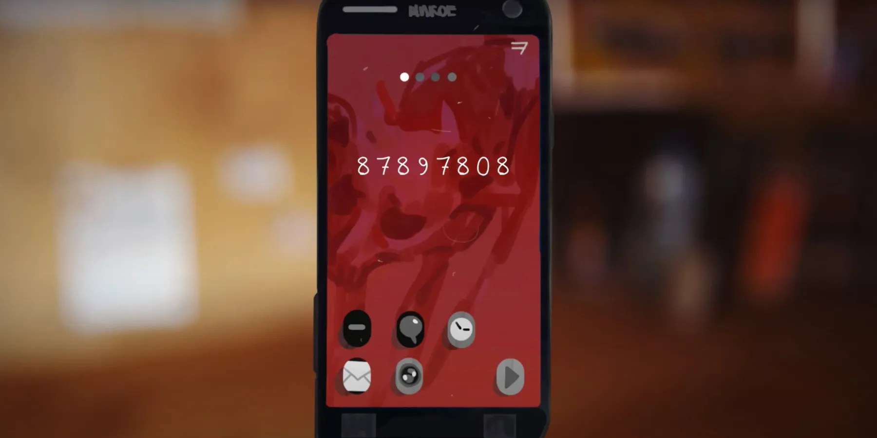 Entering the PUK code into Nathan&rsquo;s phone during Episode 4 of Life is Strange