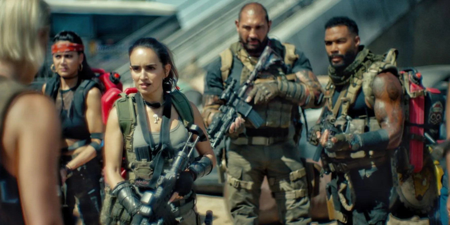 The main cast of Army of the Dead
