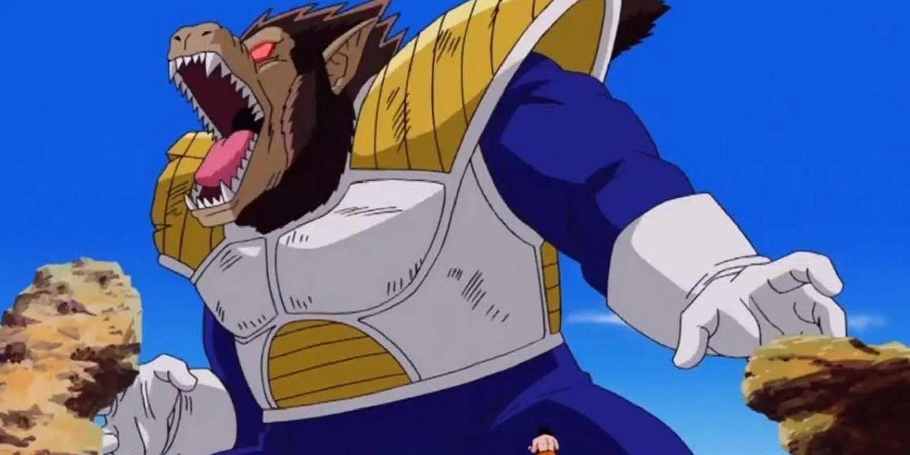 Vegeta using the Great Ape Form