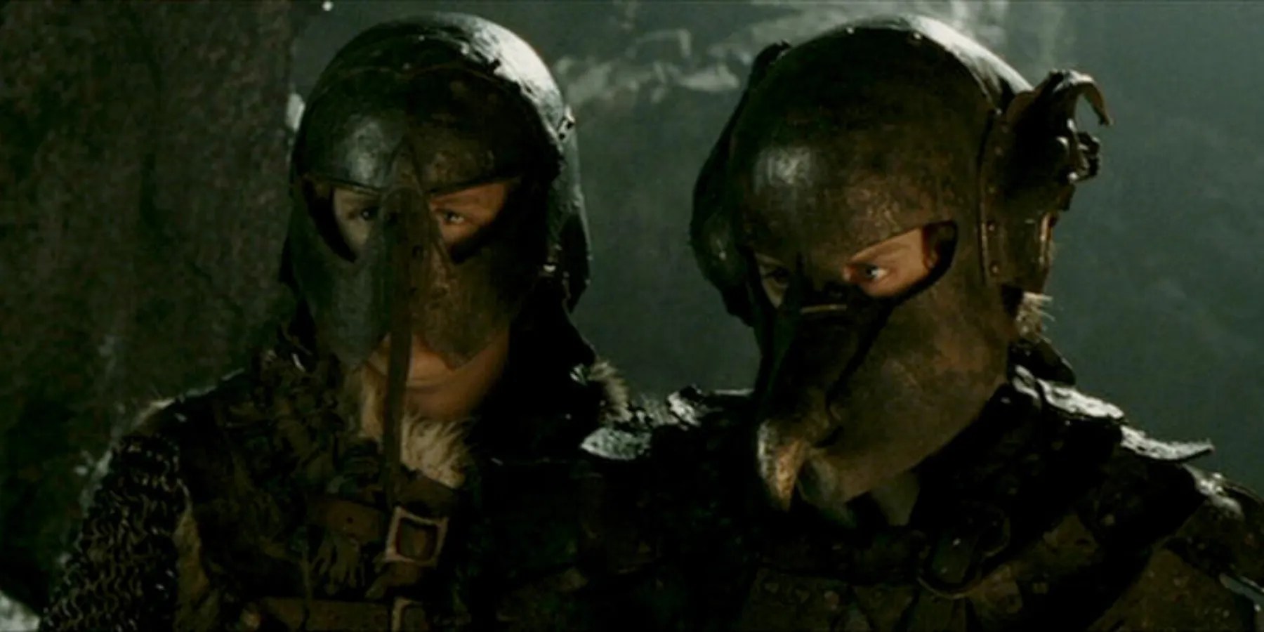 hobbits disguised as orcs