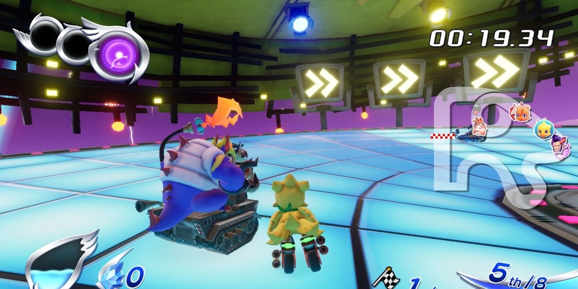 Racing in Chocobo GP