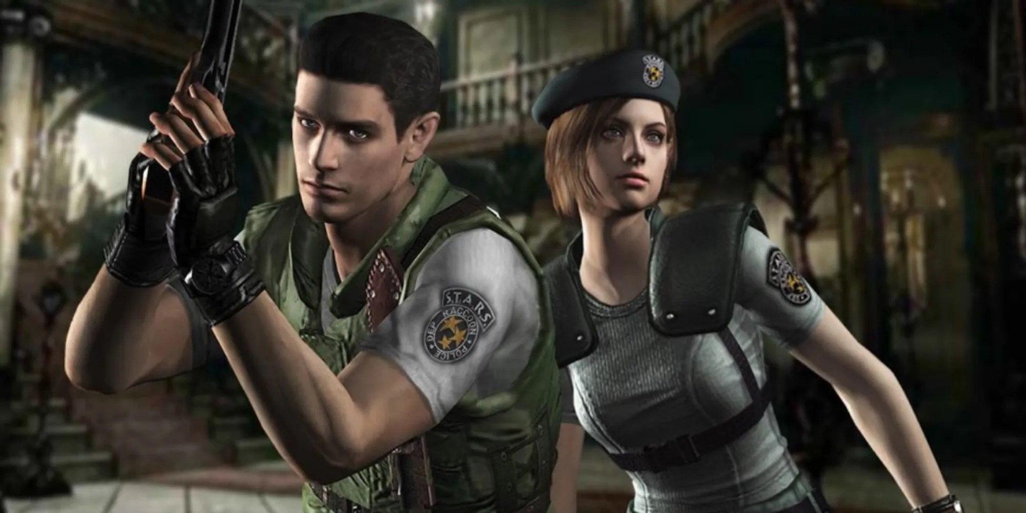 Chris and Jill from the Resident Evil Remake