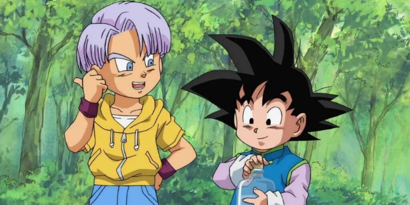 DBS Goten Trunks in the forest