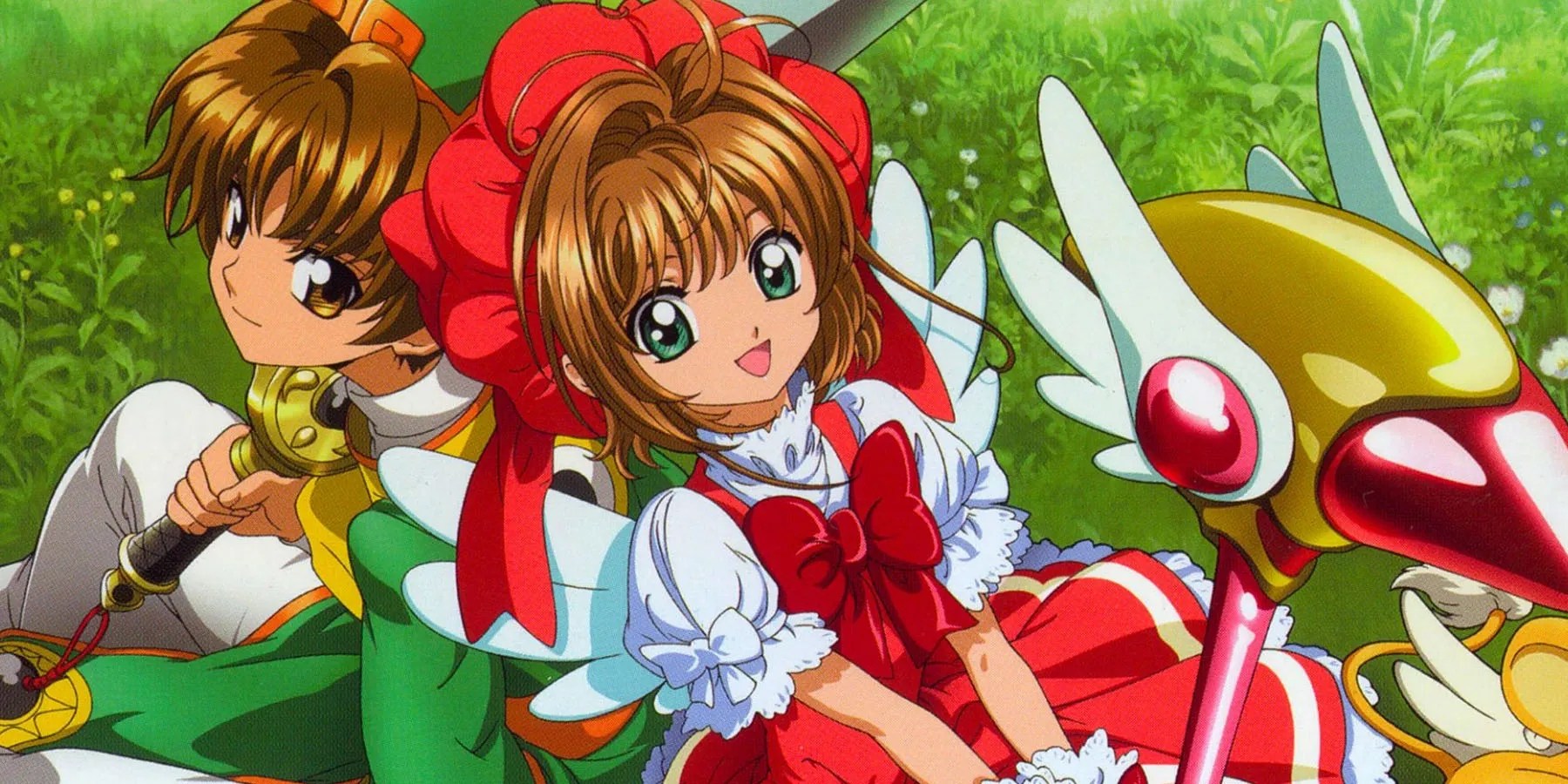 Sakura and Syaoran of Cardcaptor Sakura