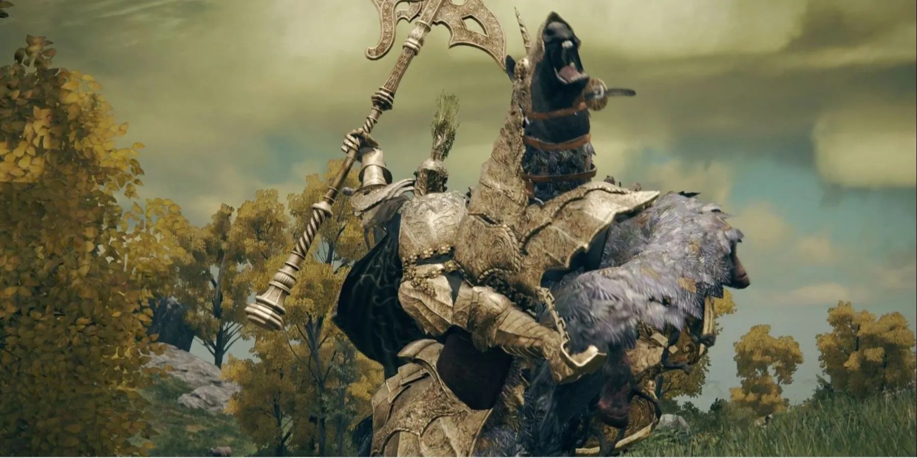 FirstTime FromSoftware Game Player Beats Elden Ring Tree Sentinel Boss