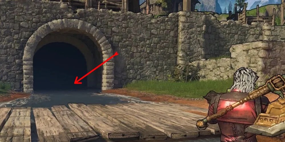 Location of the First Lucky Dice in Snoring Valley from Tiny Tina&rsquo;s Wonderlands .