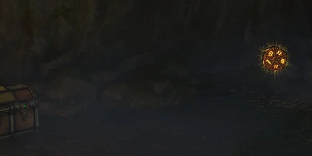 Location of the Second Lucky Dice in Snoring Valley from Tiny Tina&rsquo;s Wonderlands .