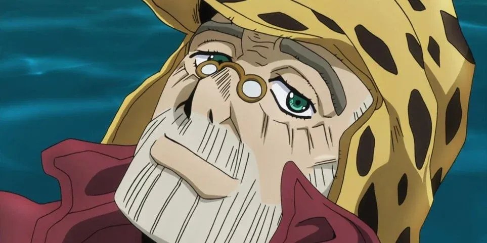 Joseph in Part 4 of JoJo&rsquo;s Bizarre Adventure