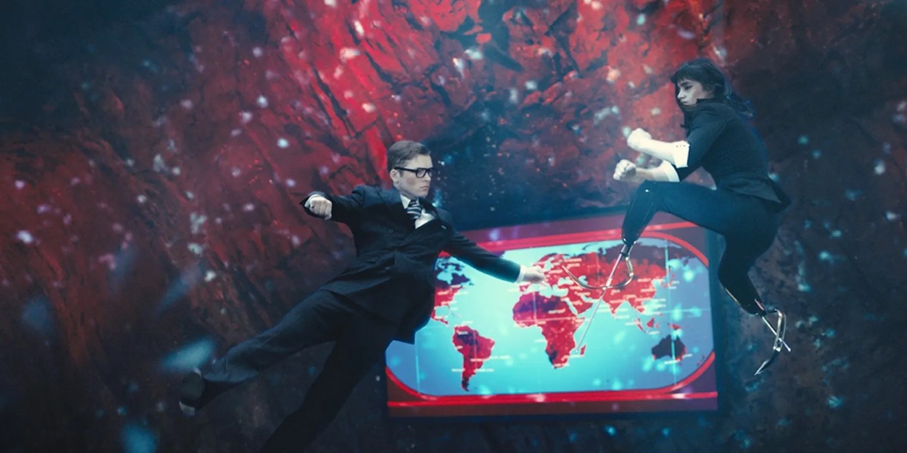 Kingsman Fight With Gazelle