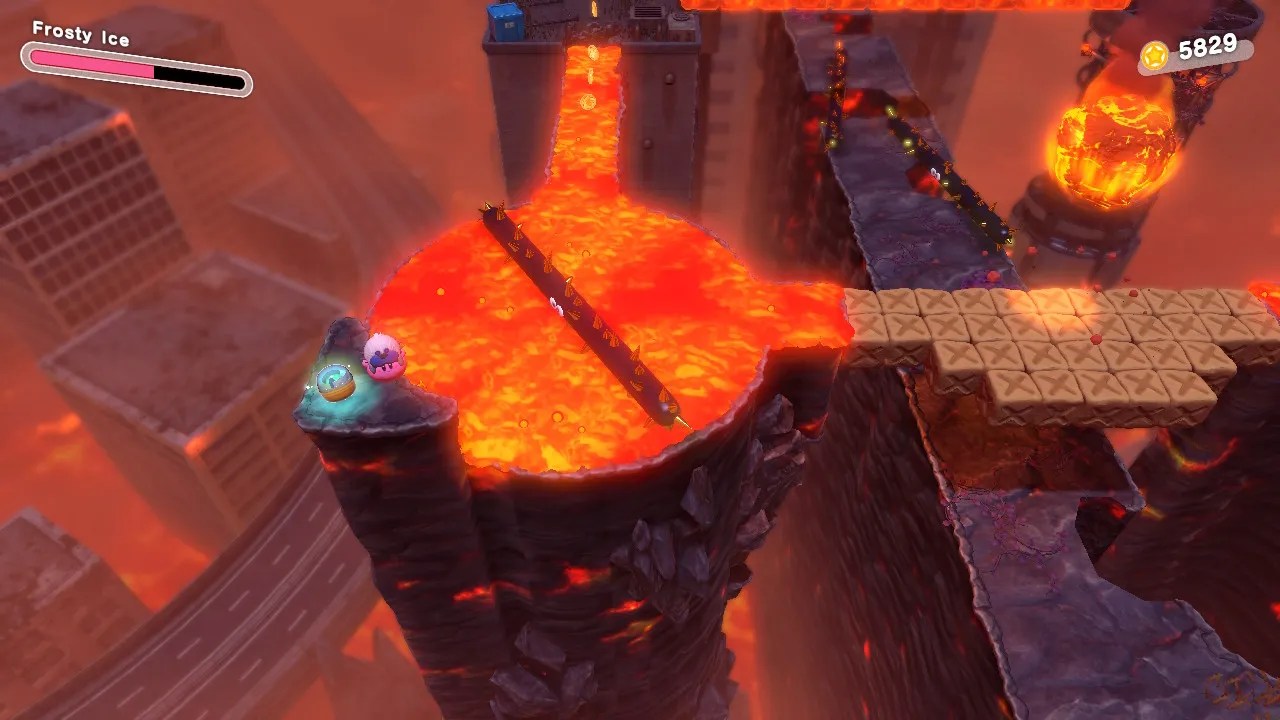 Kirby and the Forgotten Land- Conquer the Inferno Road 11