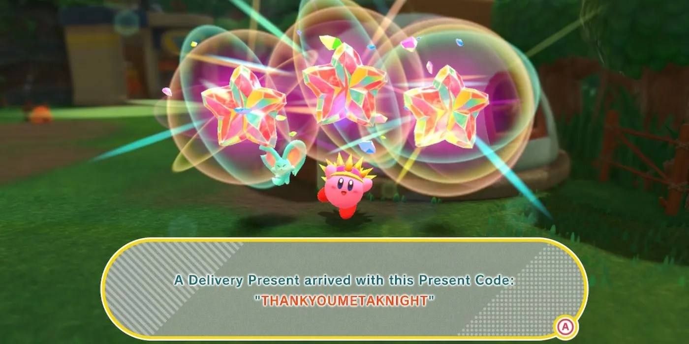 Kirby and the Forgotten Land password