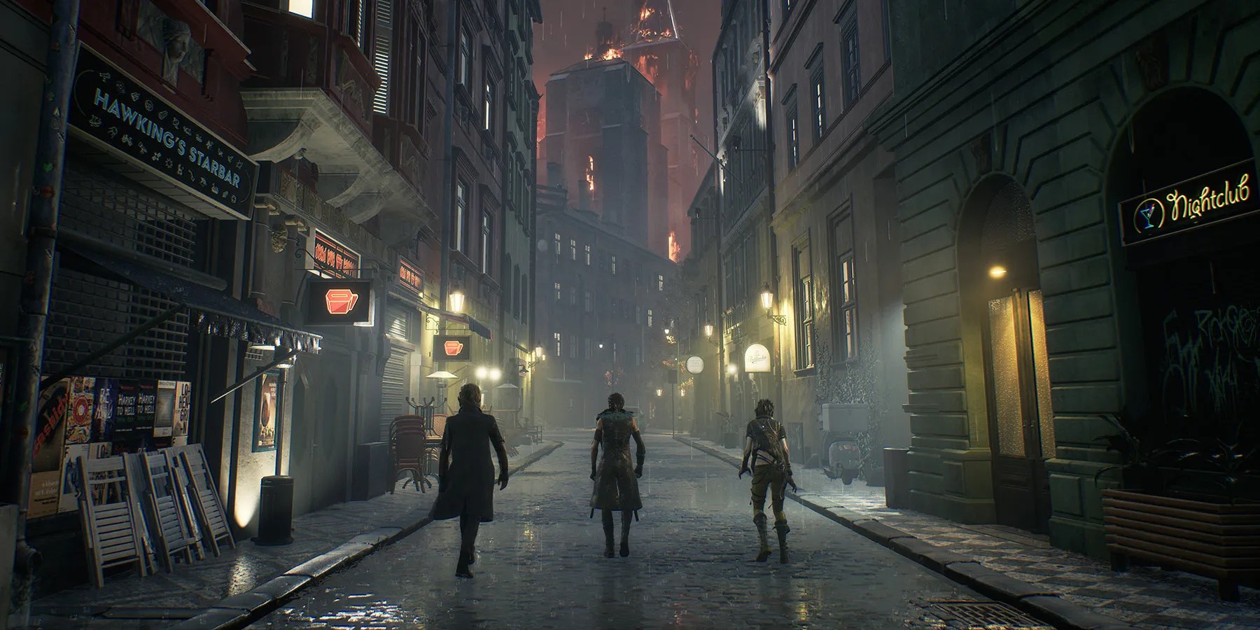 Vampries exploring the city