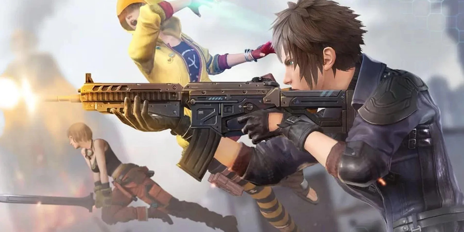 Various character classes in FF7 First Soldier