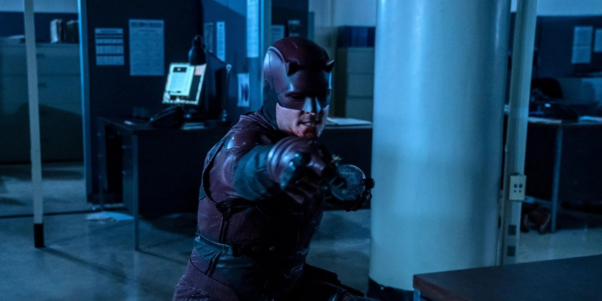 A still from the Daredevil episode The Devil You Know