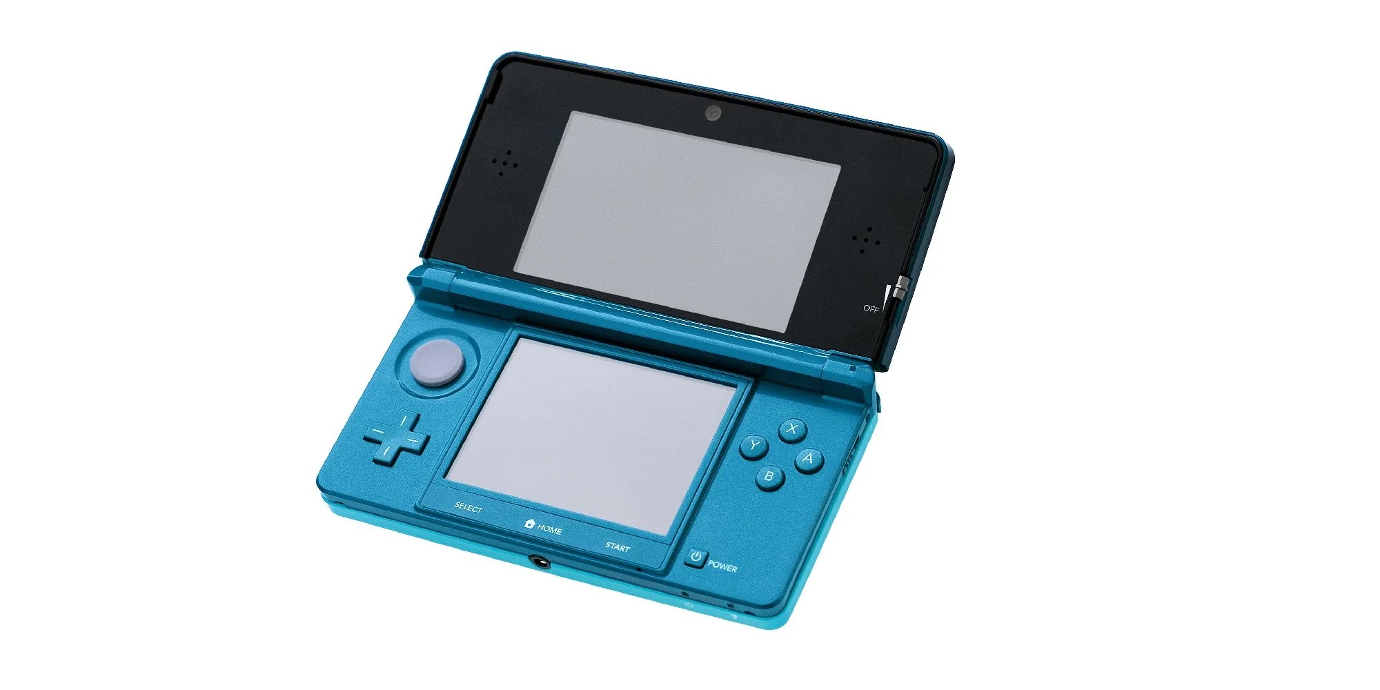 aqua blue Nintendo 3DS