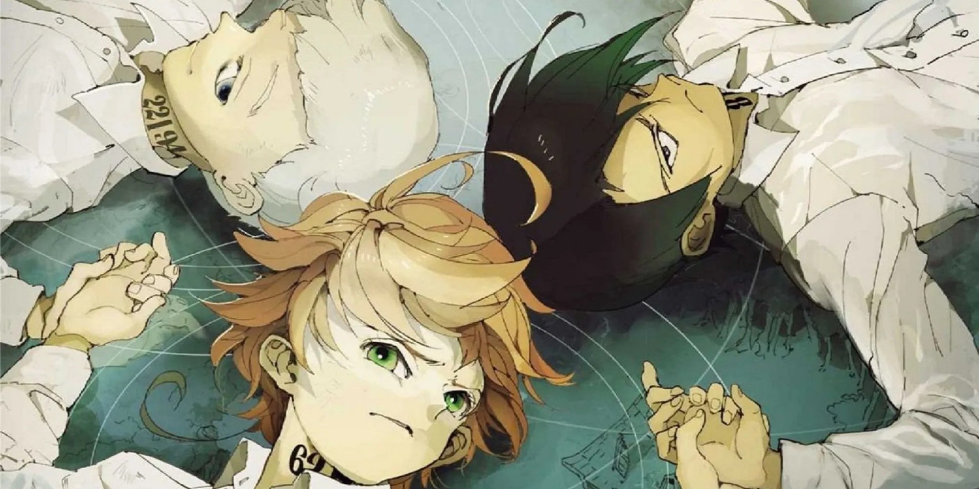 emma, norman and ray lying on the floor
