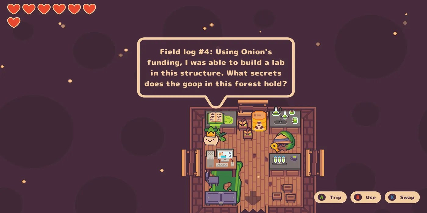 turnip boy field log