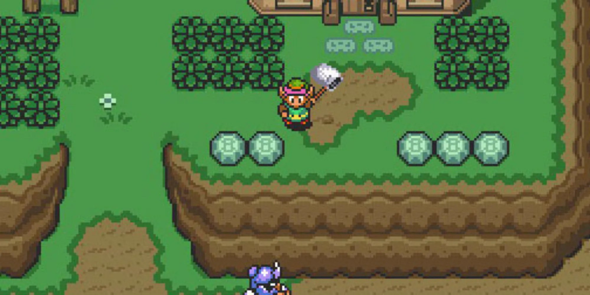 Using the net in A Link to the Past