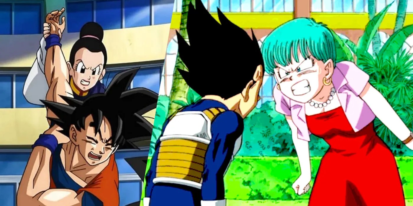 Dragon Ball Chi-Chi Goku Bulma and Vegeta