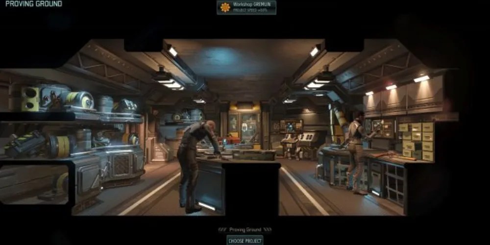 Proving Ground facility from XCOM 2.