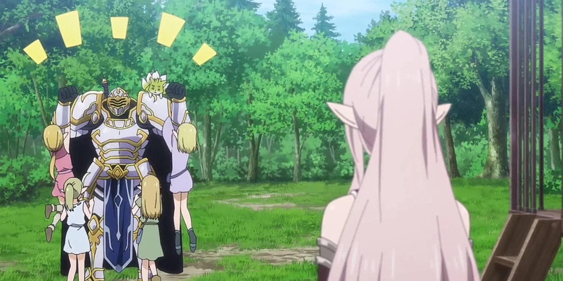 Skeleton Knight in Another World Arc Ariane