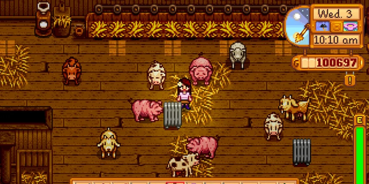 Stardew Valley Barn Animals