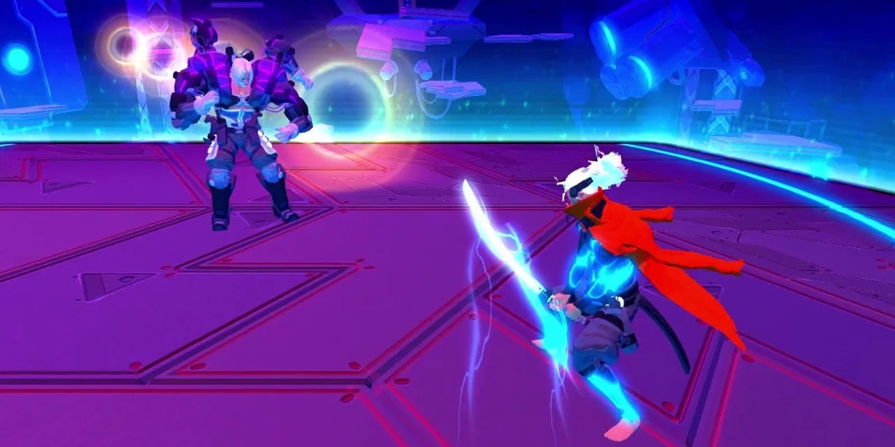 The Flame&rsquo;s projectiles in Furi