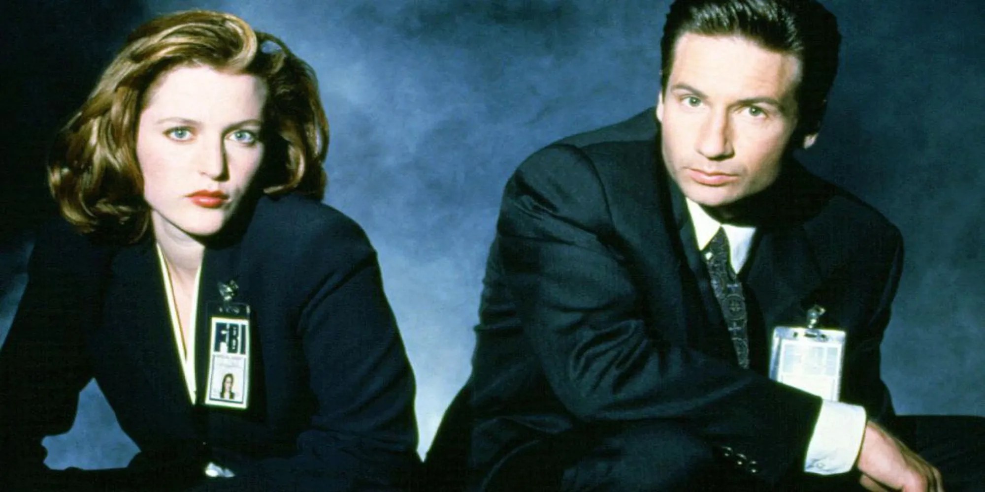 Gillian Anderson and David Duchovny