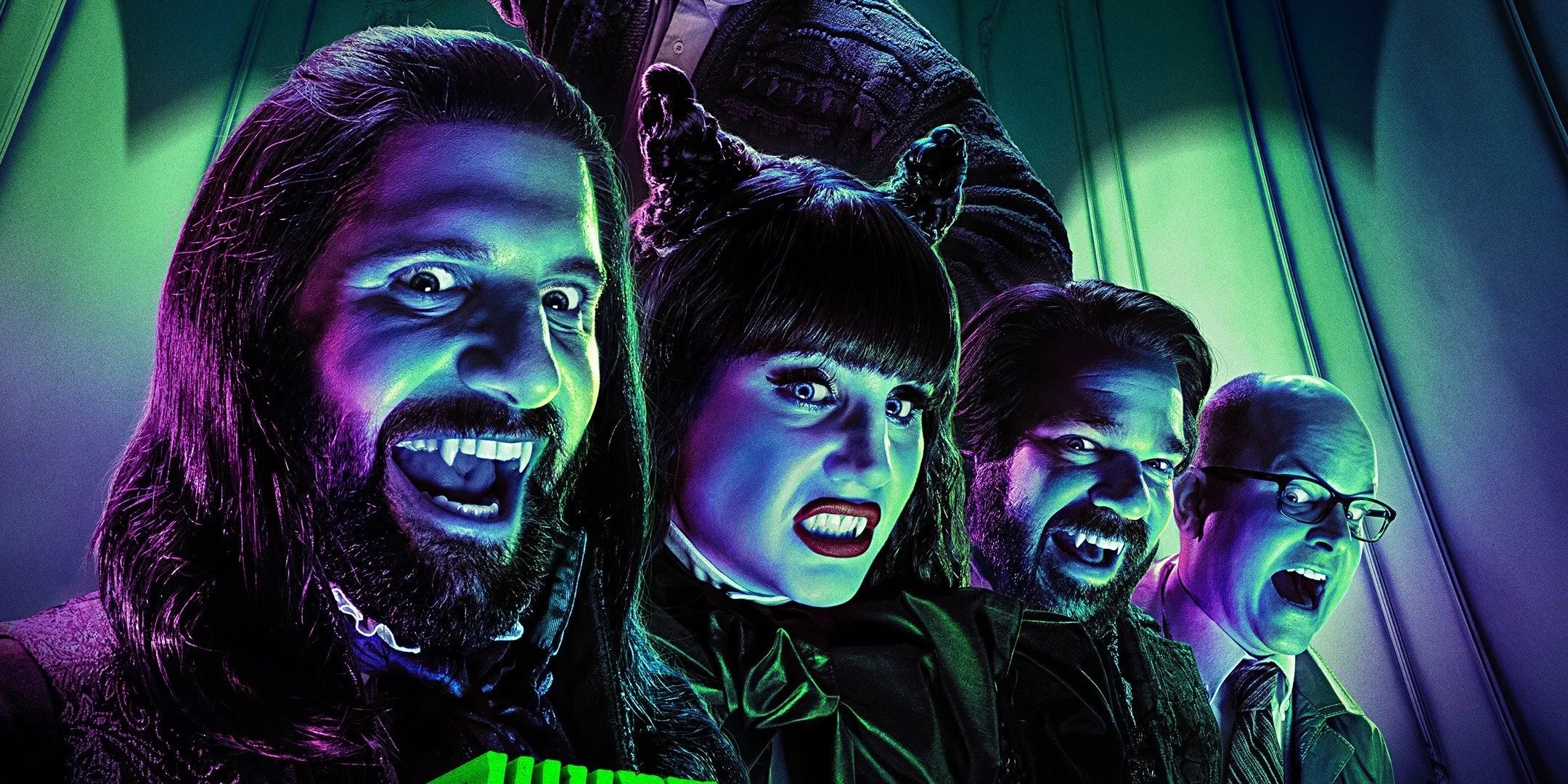 What We Do in the Shadows Kayvan Novak Natasia Demetriou Matt Berry Mark Proksch