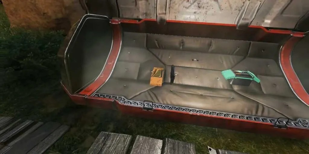 apex legends loot crate with ammo and a weapon