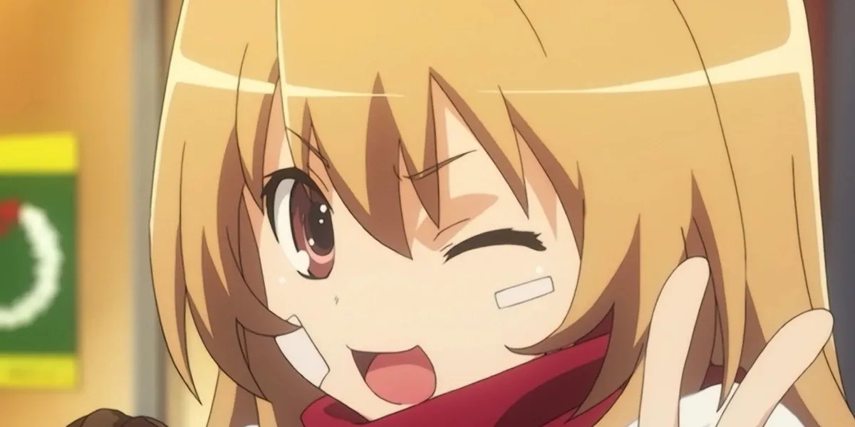 the character taiga aisaka from the anime toradora
