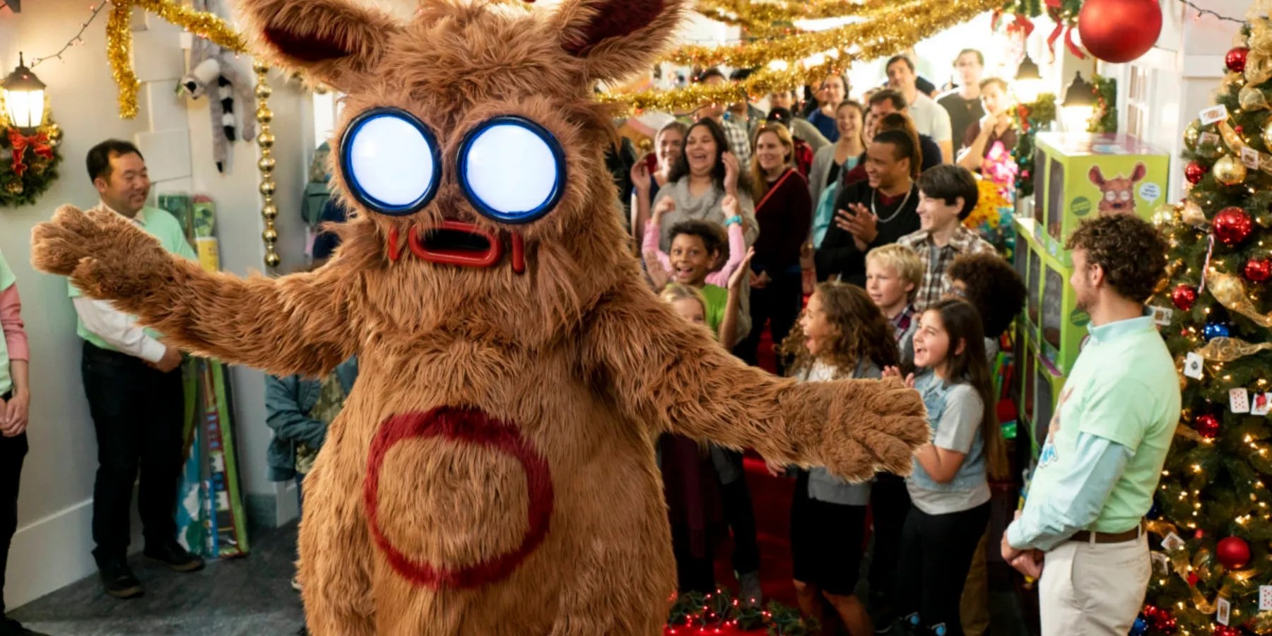 The mascot Pooka! into Blumhouse&rsquo;s TV show Into The Dark