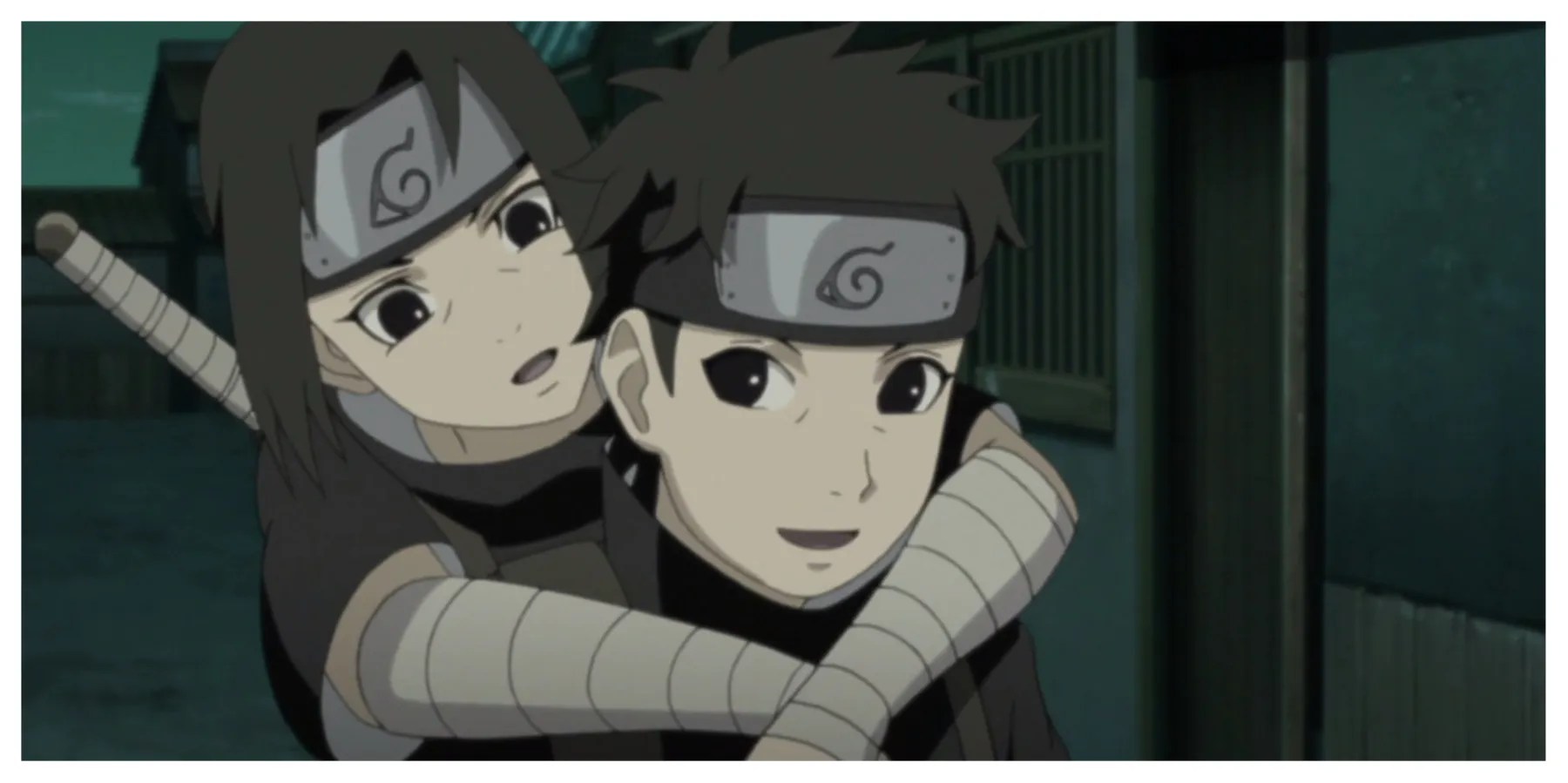 Young Shisui &amp; Itachi As Friends