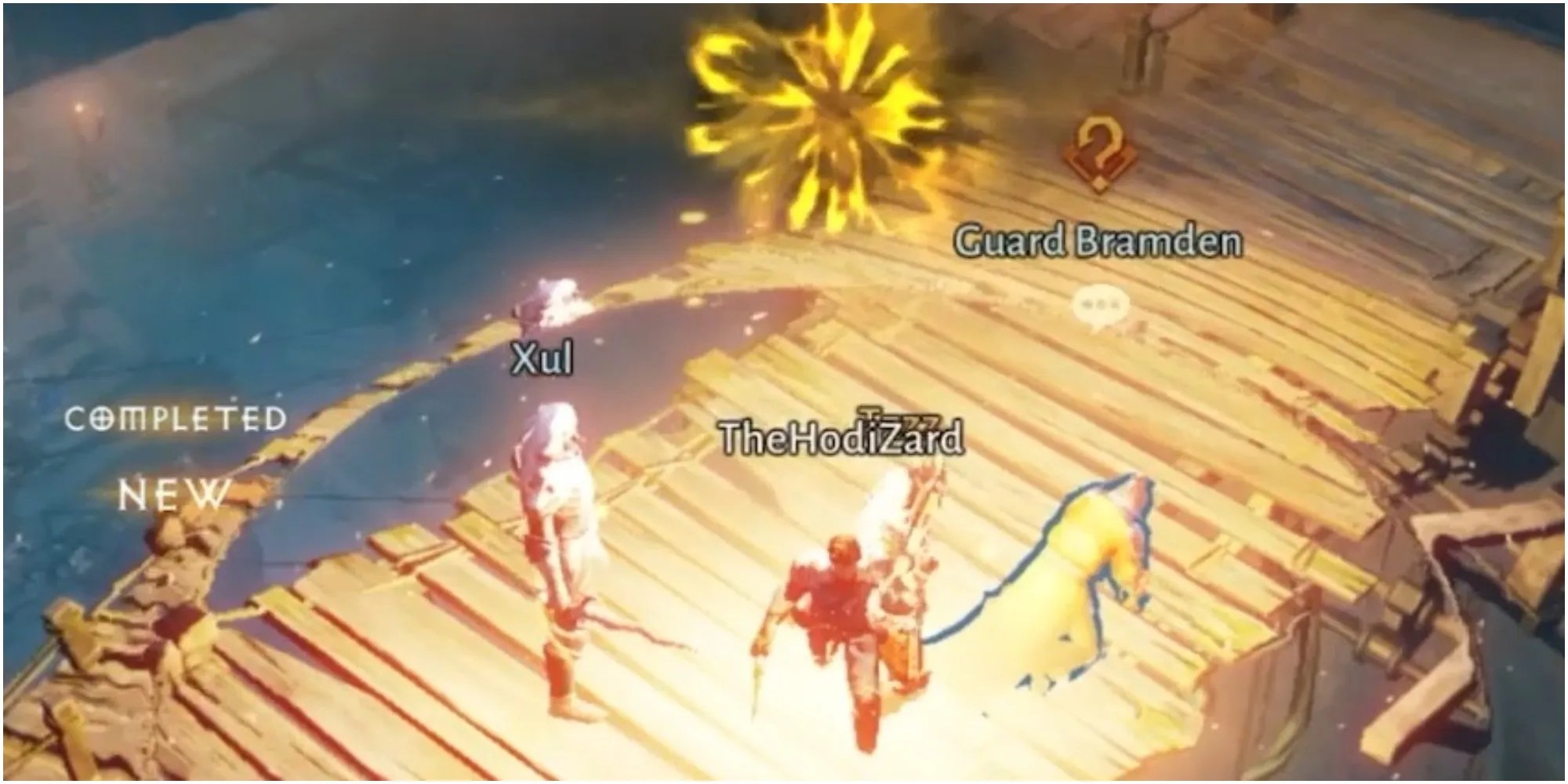 Diablo Immortal Animation Of Leveling Up With A Wizard
