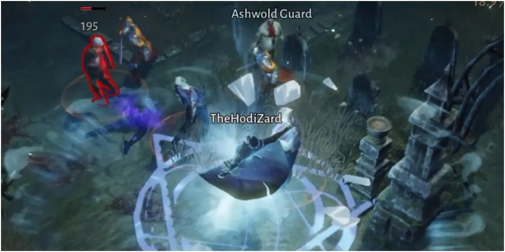 Diablo Immortal Ziard Using An Ultimate To Save The Guards