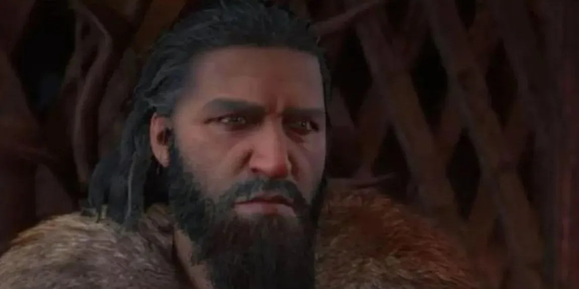 Close up of Halfdan in Assassin&rsquo;s Creed Valhalla