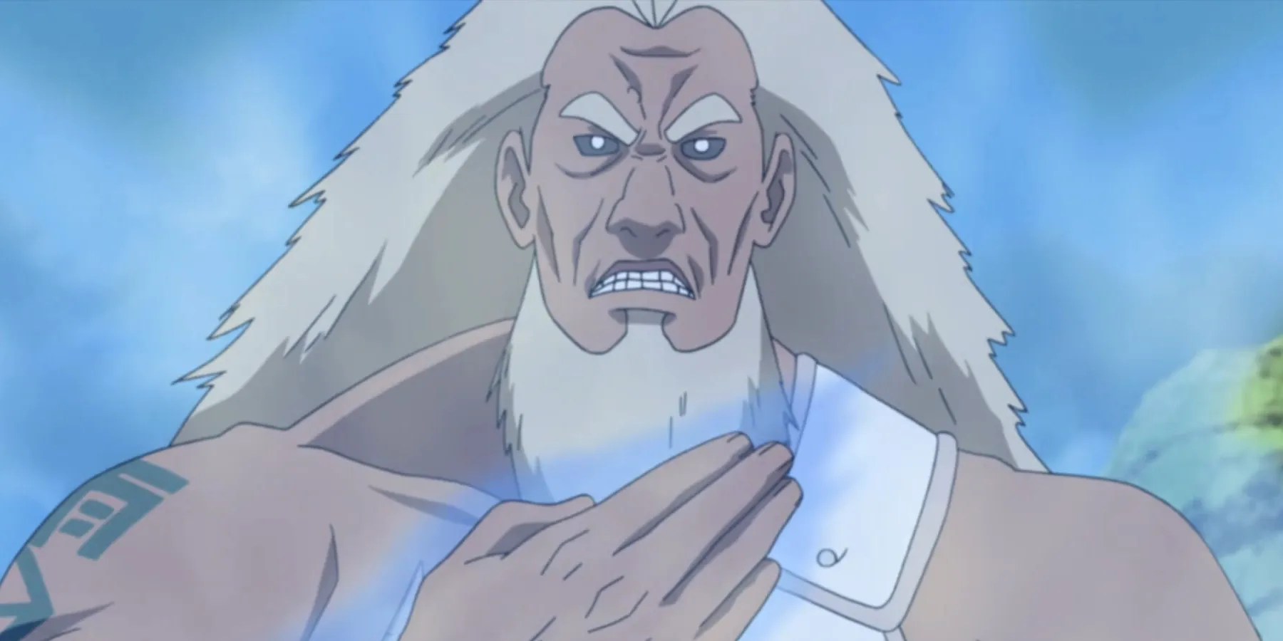 Third Raikage Using Hell Stab