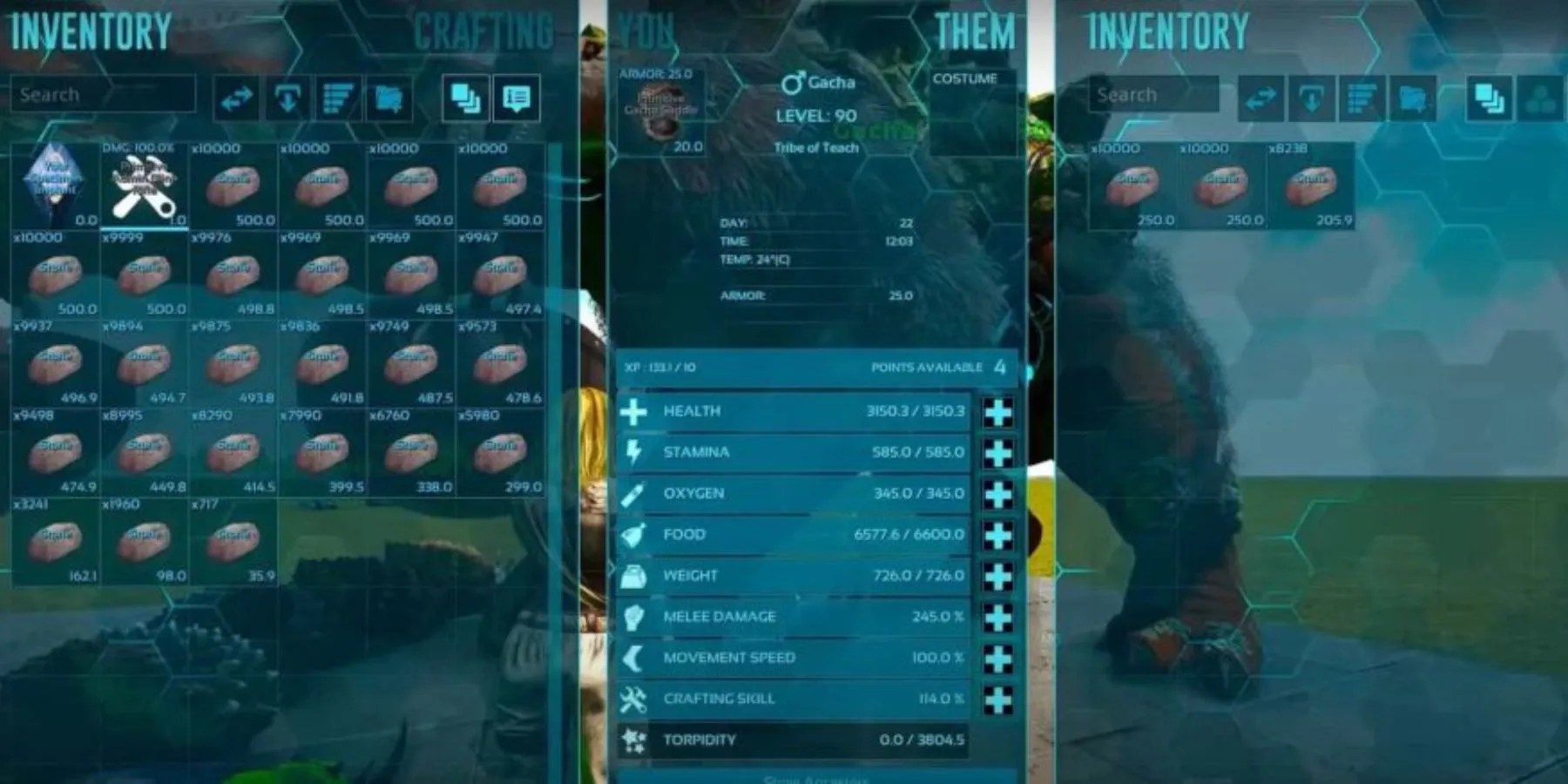 Cementing Paste in inventory