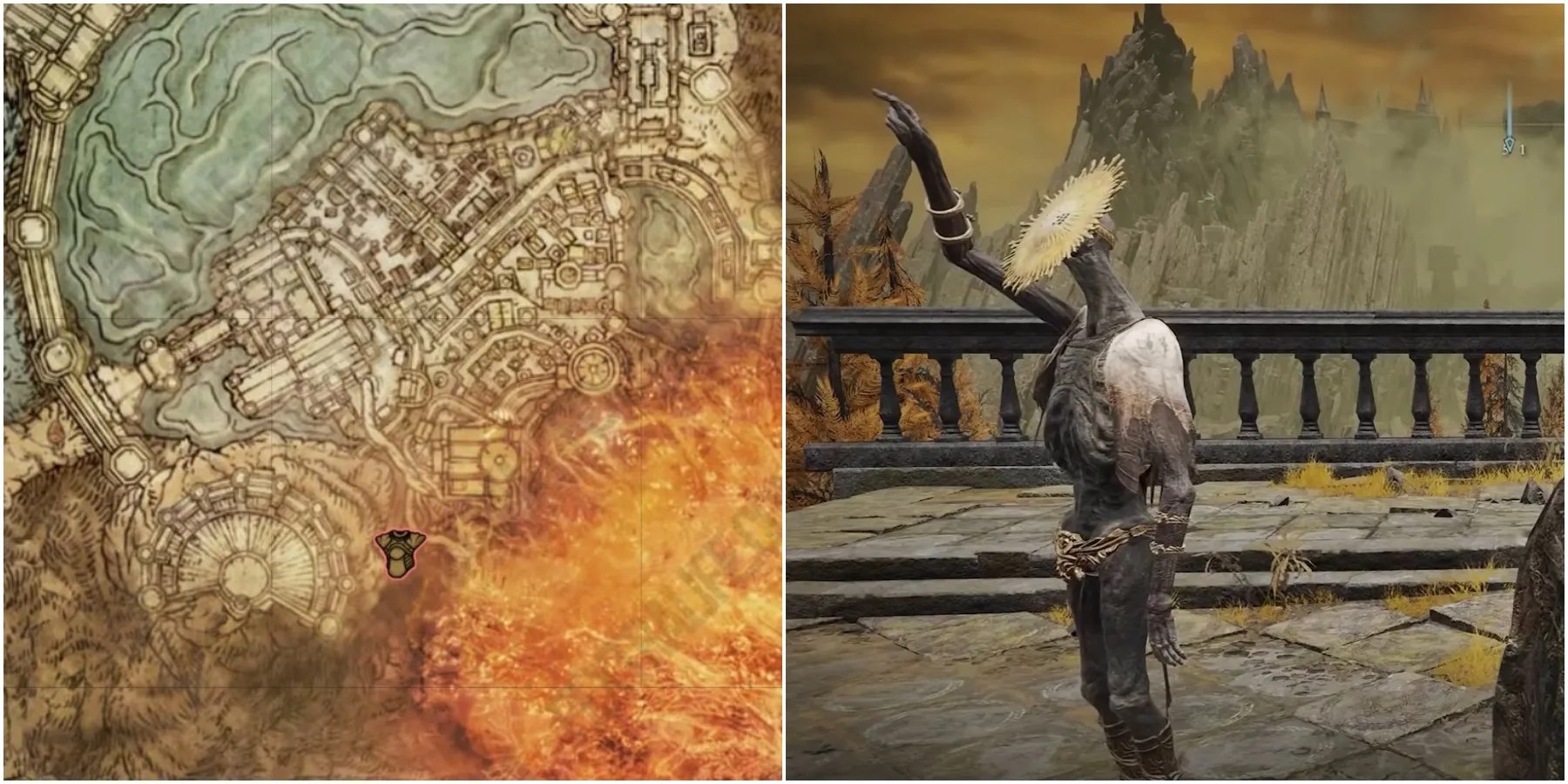 Goldmask Set Location
