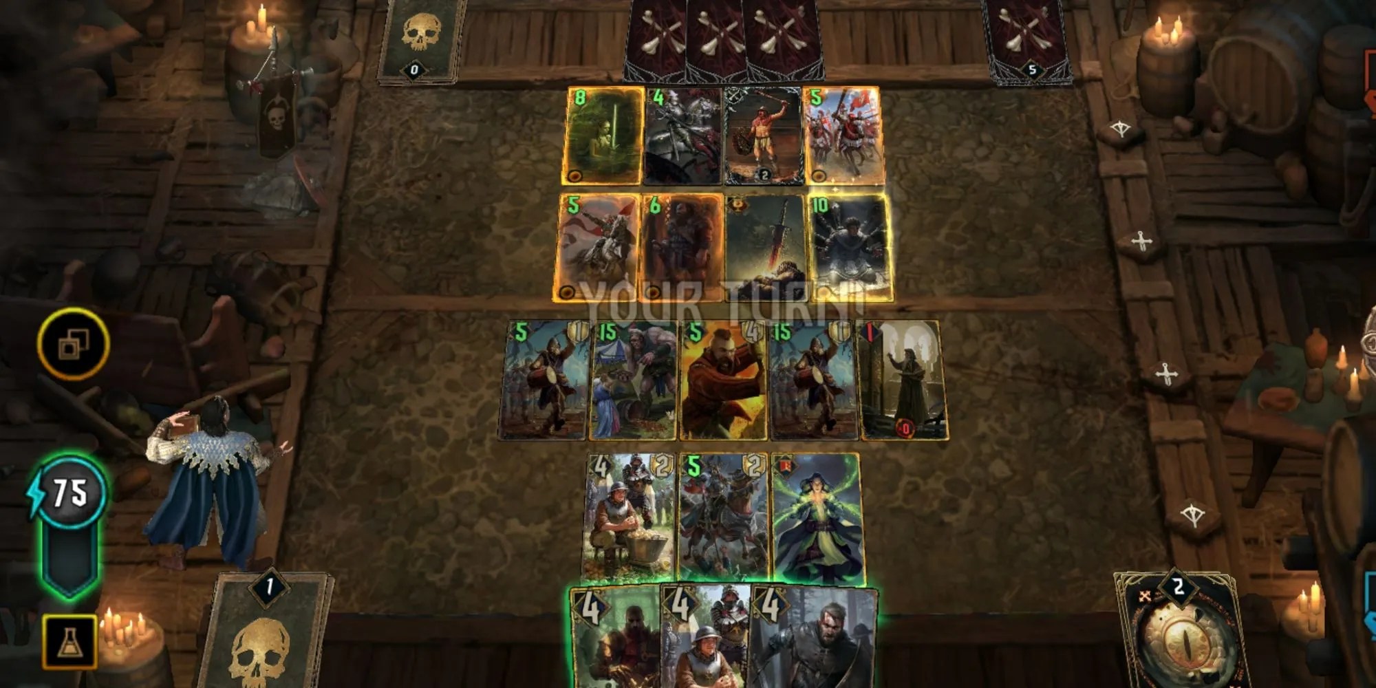 Gwent - Rogue Mage - Board Overview