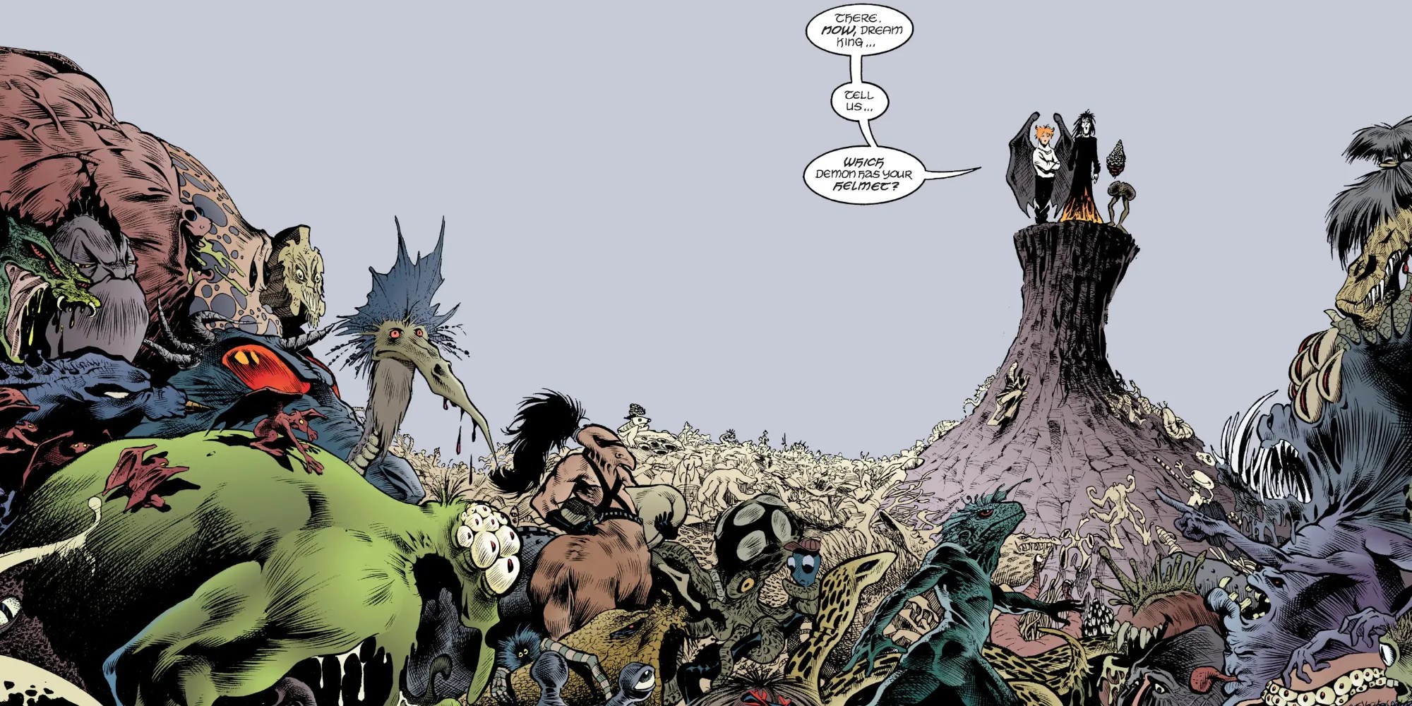 Sandman Hope In Hell sees Dream debate with Lucifer