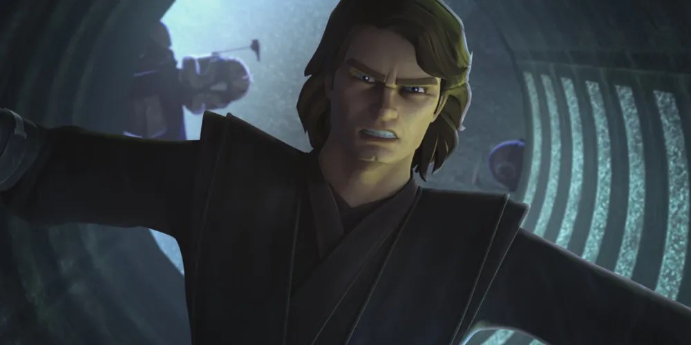 Anakin in the Clone Wars