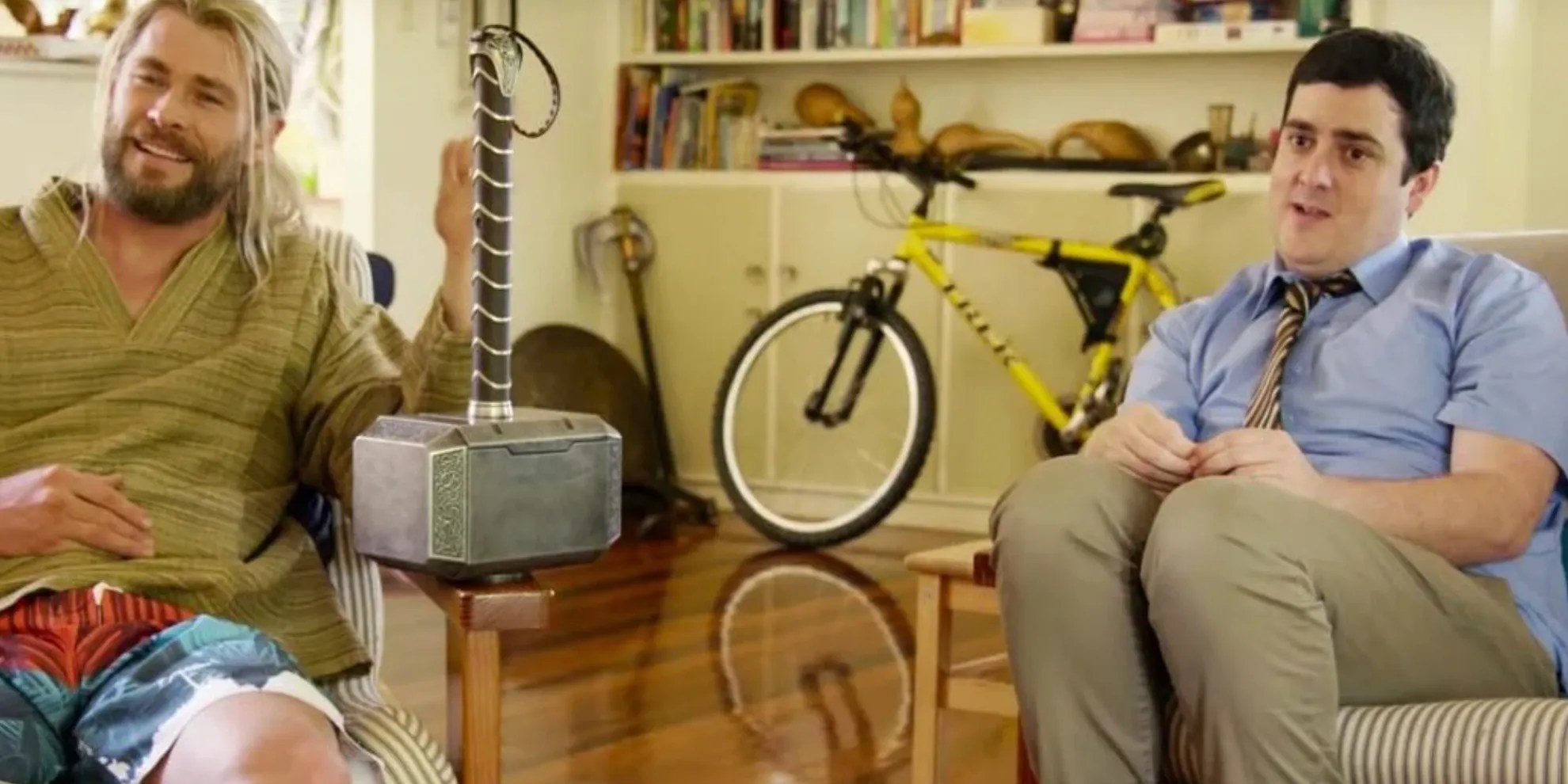 Thor and Darryl in a Team Thor Short