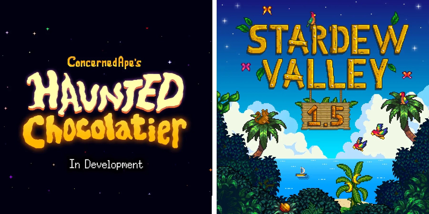 Haunted Chocolatier in development stardew valley 1.5 update announcement