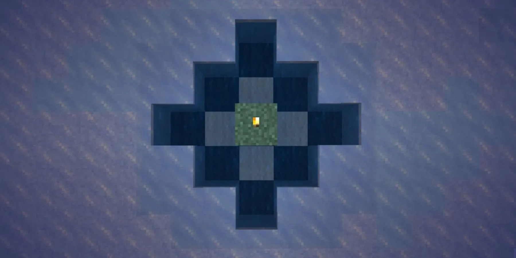 Minecraft Torch On Ice