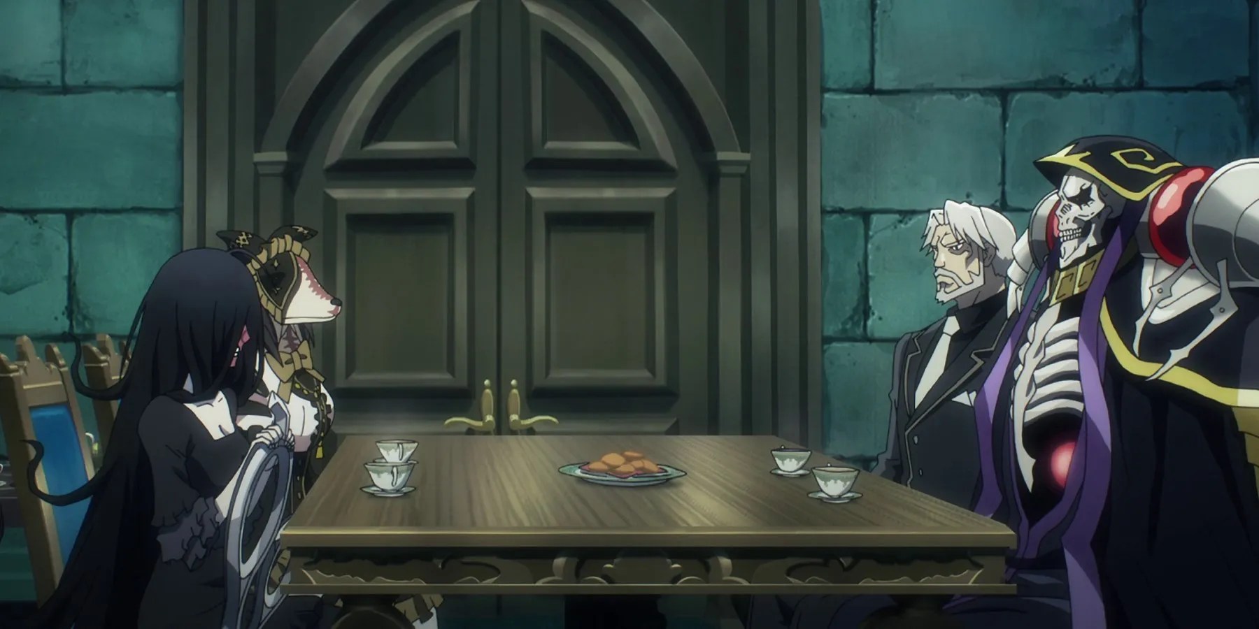 Nigredo and Ainz Have a Conversation – Overlord IV Episode 9