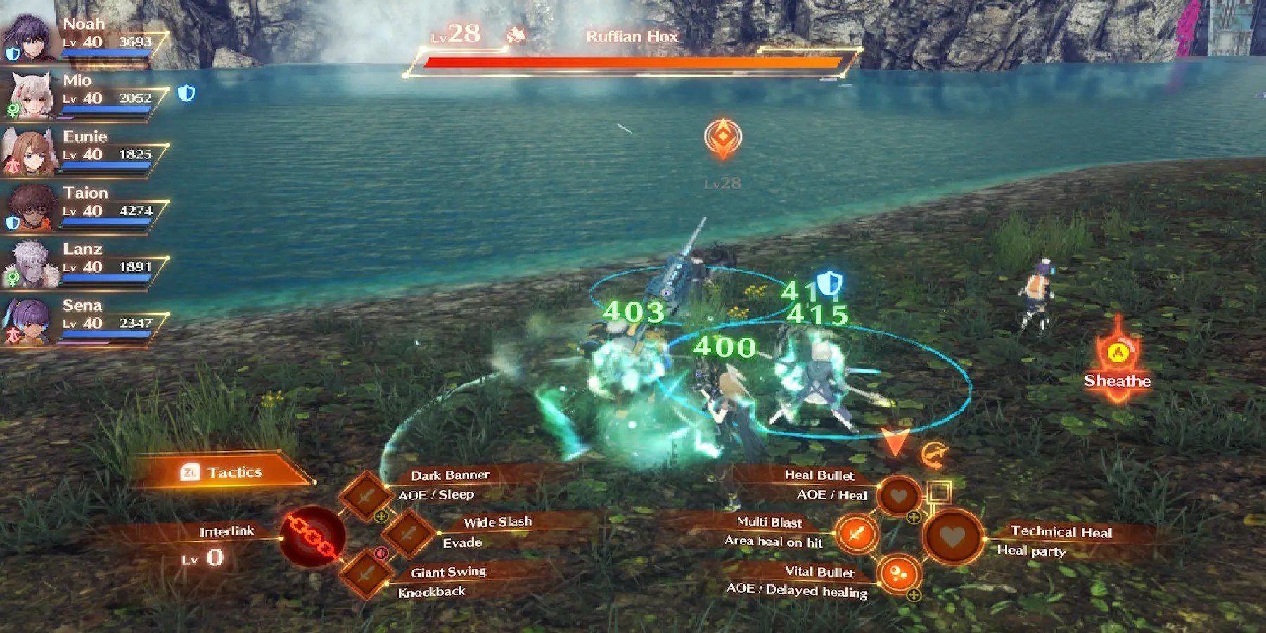 Xenoblade Chronicles 3 combat
