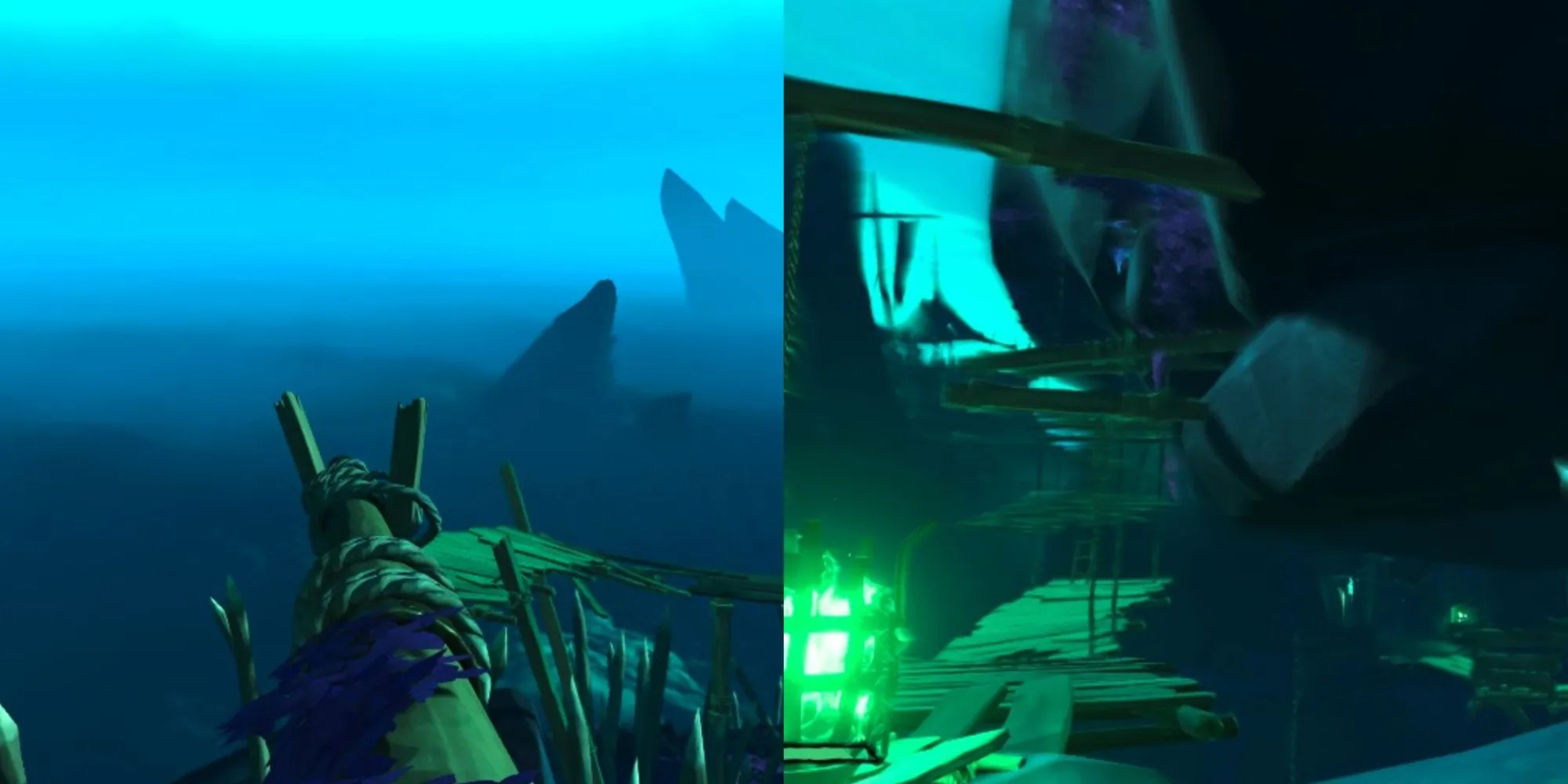 Two Ghostly Walkways In The A Hunter&rsquo;s Cry Adventure In Sea Of Thieves