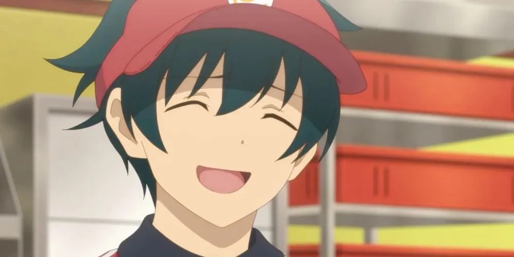 satan sadao smiling the devil is a part timer