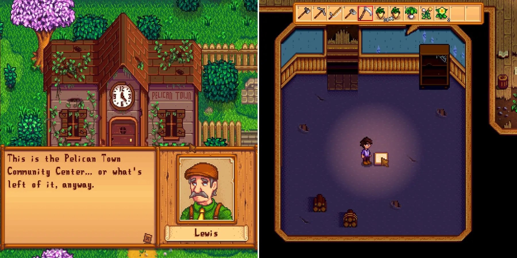 stardew valley community center start